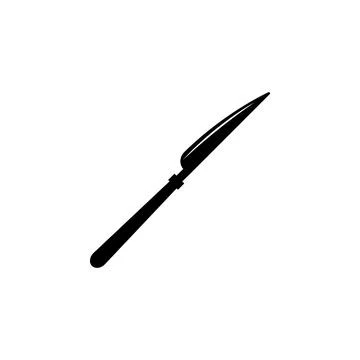 Table-knife icon. Elements of kitchen tools icon. Premium quality graphic design Stock Illustration