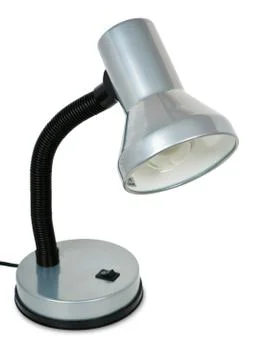 Table lamp (focus on cone) Stock Photos