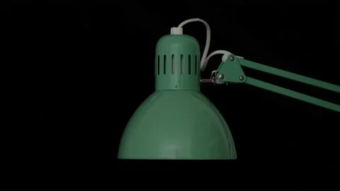 The table lamp Stock Footage 148045450