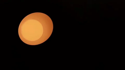 A table lamp that has 3 color brightness Stock Footage 284443460