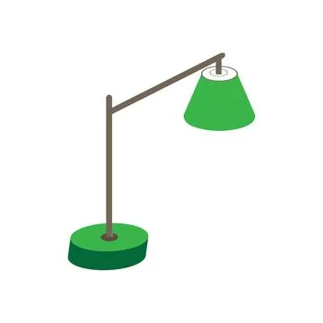 Table lamp icon Stock Illustration