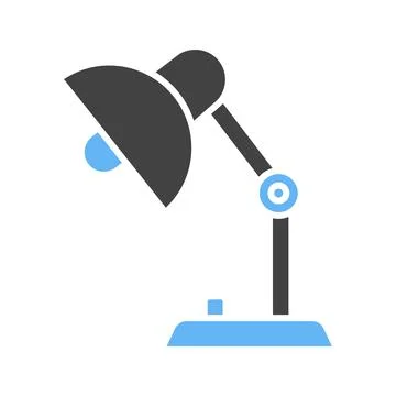 Table Lamp Icon Image. Stock Illustration