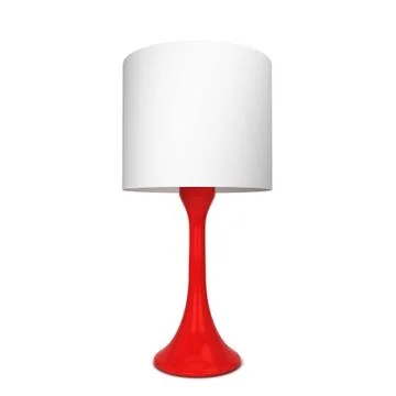 Table lamp Stock Illustration