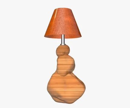 Table lamp Stock Illustration