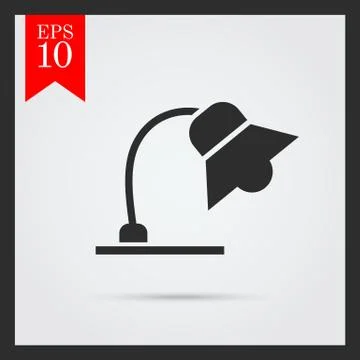 Table lamp Stock Illustration