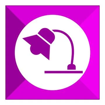 Table lamp Stock-Illustration