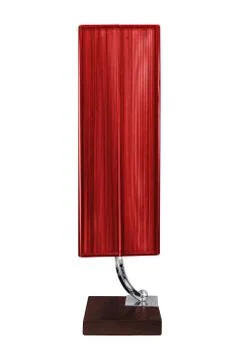 Table lamp isolated on white blackground Stock Photos