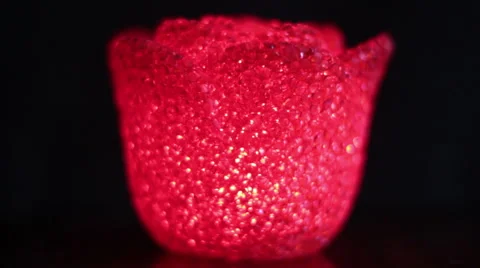 Table Lamp Rose Stock-Footage 47707717