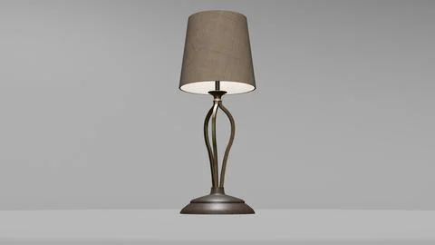 Table lamp for study 4 스톡 일러스트
