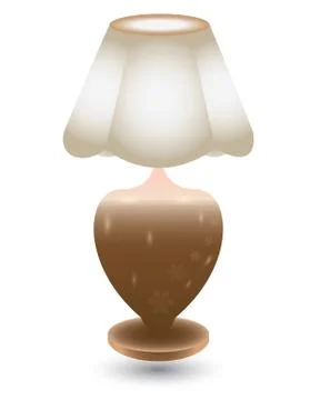 Table lamp vector design Stock Illustration