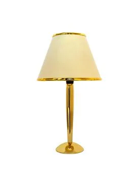 Table lamp on white. Stock Photos
