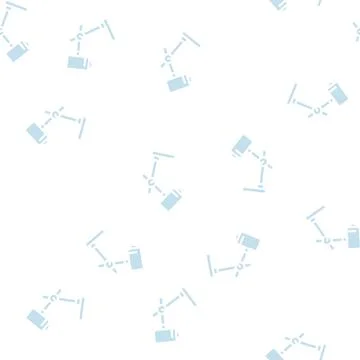 Table lighting lamp glyph vector seamless pattern Stock Illustration