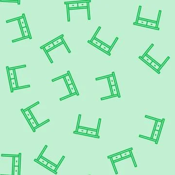 Table living room line vector seamless pattern イラスト素材