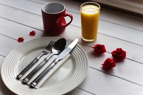 Table for Love Stock Photos