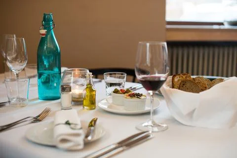 Table for Lunch Stock Photos