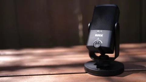 Table Microphone Stock Photos