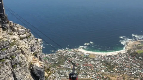Table Mountain Aerial Cableway, Cape Town, South Africa Stock Footage 103135461