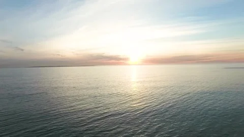 Table Mountain and sunset Stock Footage 241710529