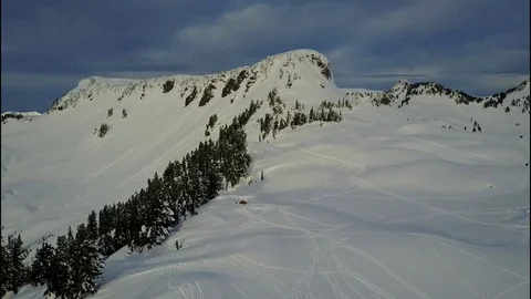 Table Mountain from Artist Point Stock Footage 73149578