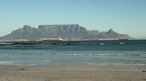 Table Mountain - Blouberg.mp4 Stock Footage 25660466