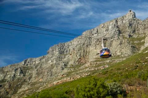 Table Mountain Cable Car Stock Photos