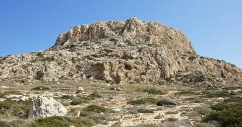 Table mountain, cape greko, cyprus Foto stock