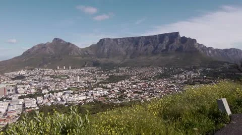 Table Mountain, Cape Town 2 Stock Footage 21949418