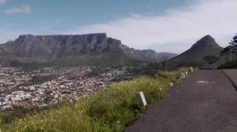 Table Mountain, Cape Town Stock Footage 21949606