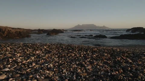 Table Mountain, Cape Town Stockbeeldmateriaal 154219426