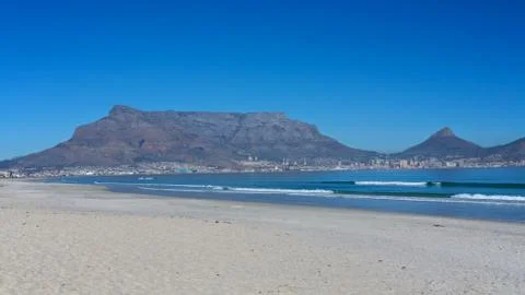 Table mountain cape town 스톡 사진