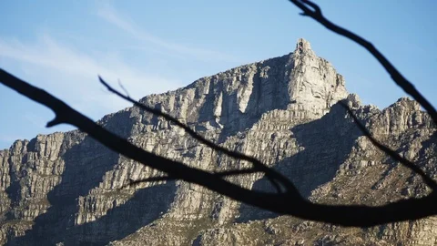 Table Mountain, Cape Town, South Africa Stock-Footage 98294348