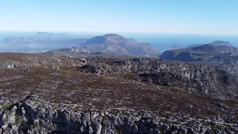 Table mountain 스톡 동영상 163711601