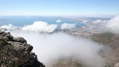 Table mountain Stock Footage 334572224
