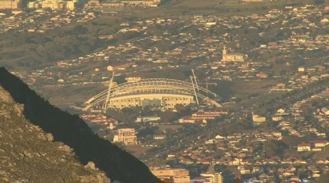 Table Mountain on top 01 Stock Footage 493536