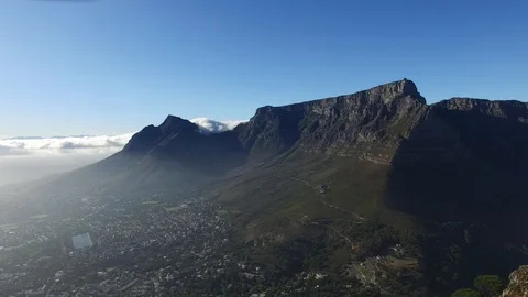 Table Mountain View Stock Footage 91413673