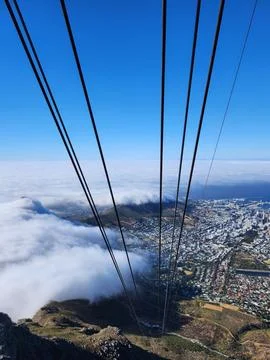 Table Mountain View Stock Photos