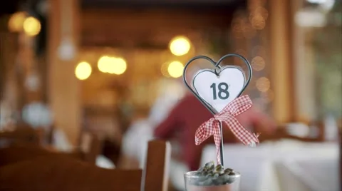 Table n 18 Stock Footage 62983833