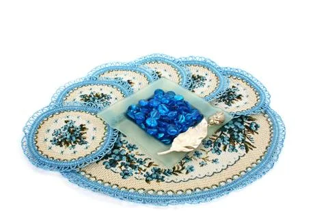 Table overlays Stock Photos