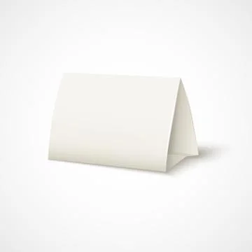 Table paper card Stock Illustration
