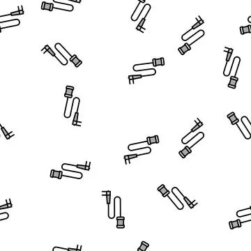 Table phone holder vector seamless pattern Stock Illustration