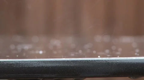 Table Rain Vídeo Stock 47209721