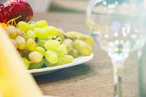 Table in the restauran Fotos Stock