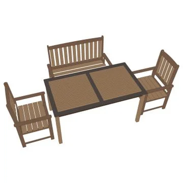 Table restaurant cafe vector illustration icon dinner chair romantic flat 스톡 일러스트