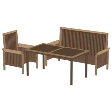 Table restaurant cafe vector illustration icon dinner chair romantic flat 스톡 일러스트