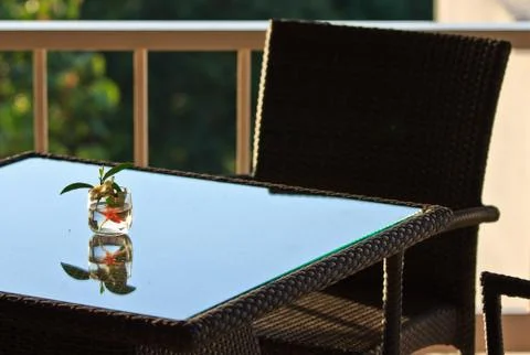 Table in restaurant Stock Photos