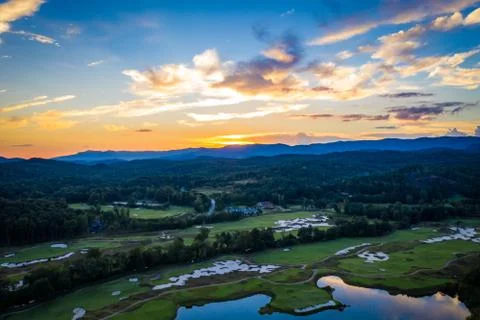 Table Rock Mountain SC Stock Photos