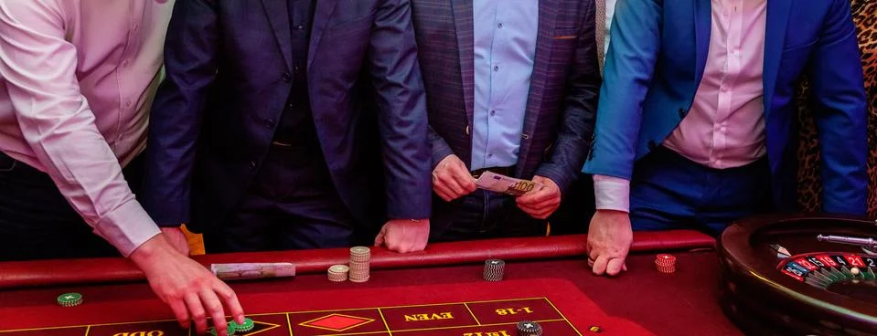 Table with Roulette Stock Photos