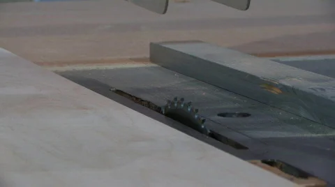 TABLE SAW GATE ADJUSTMENT 2 Video stock 689146