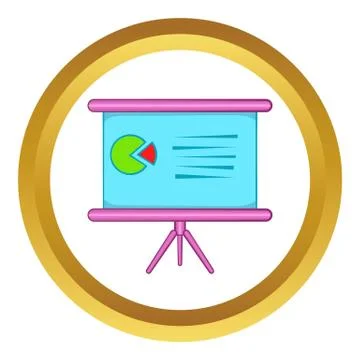 Table with schedule icon イラスト素材