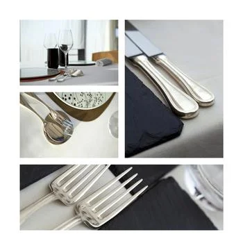 Table set and cutlery Stock Photos